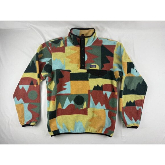 Patagonia Other - Patagonia Kid’s Lightweight Synchilla Snap-T Pullover Fleece Size XL 14